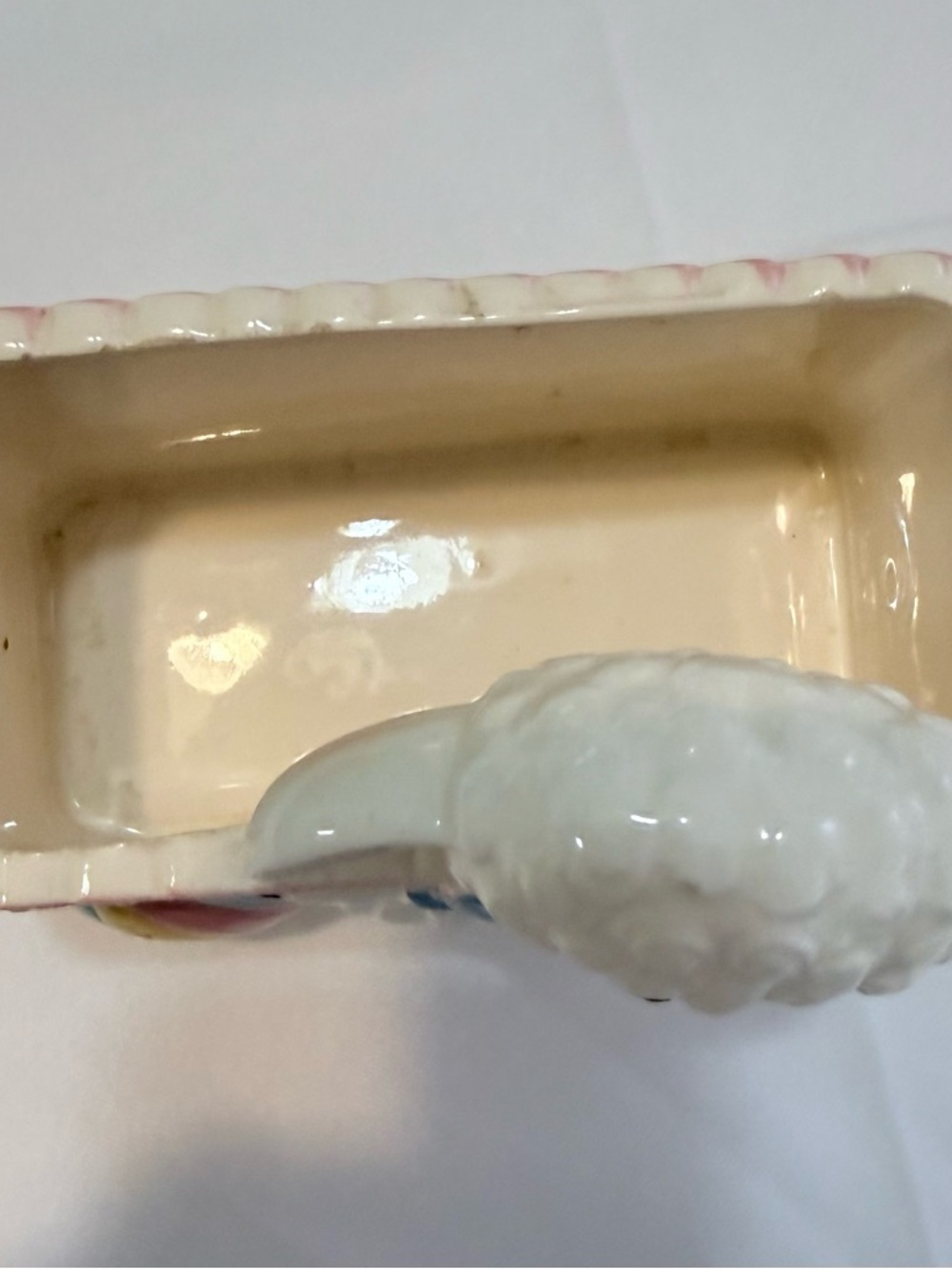 Vintage planter Nancy Pew baby lamb - Picture 5 of 7